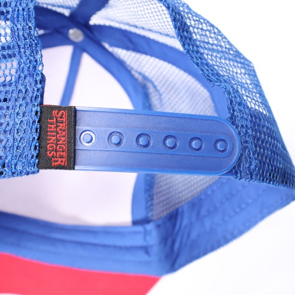 Stranger Things Trucker Hat Mesh Back Red White Blue‎ Snapback One Size - Picture 4 of 5